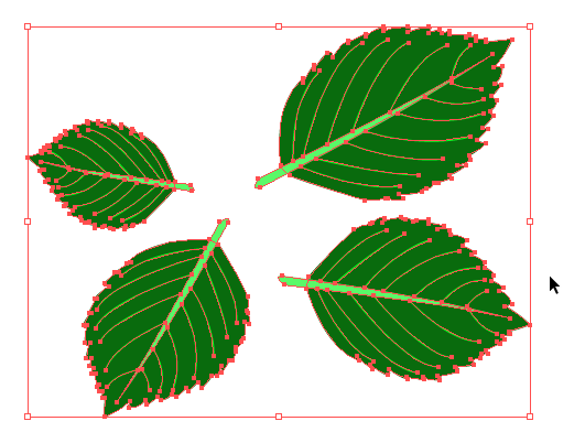 Illustrator グループ選択ツールの使い方 バンフートレーニングスクール スタッフ ブログ