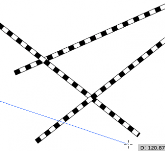 新しい線路が次々と…