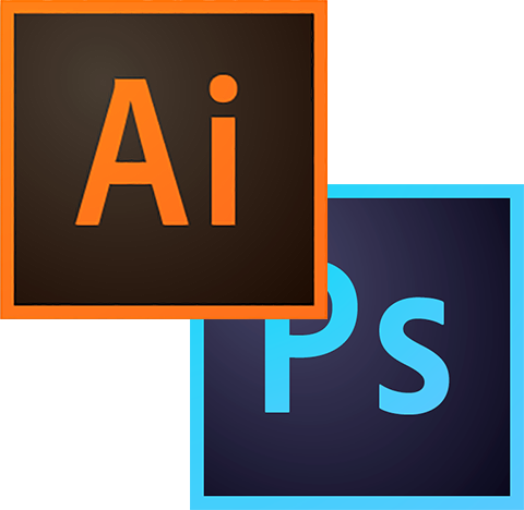 Adobe IllustratorとAdobe Photoshop